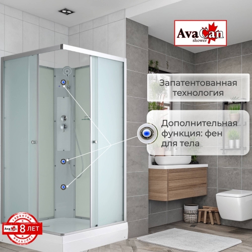 Душевая кабина CK2090N без крыши