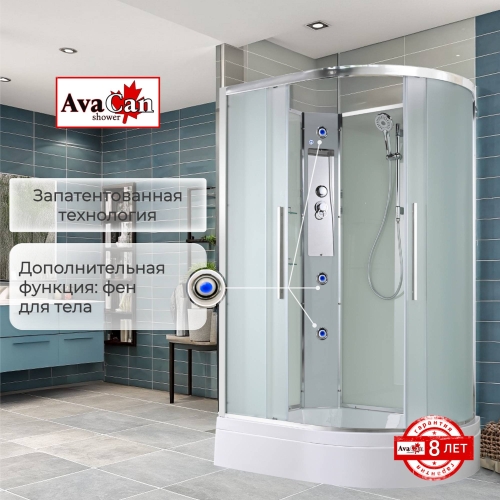 Душевая кабина EM3812LN без крыши
