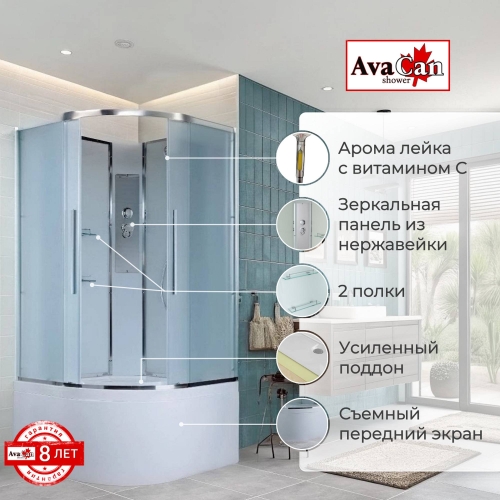 Душевая кабина EM5090N без крыши