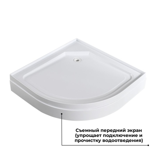 Акриловый поддон TR100, 100×100 см